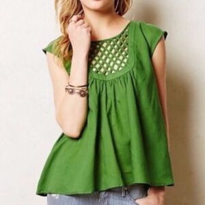 HD in Paris Lattice Pane Sleeveless Top